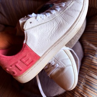 Zapatillas Lacoste Blancas y Rosas
