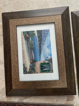 Juego de 6 cuadros decorativos