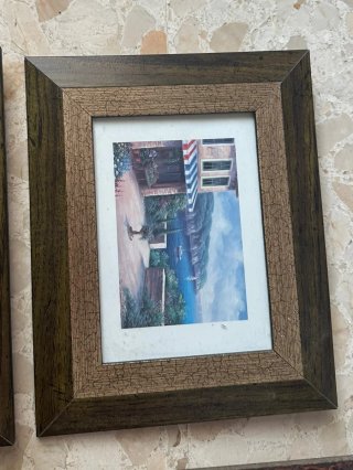 Juego de 6 cuadros decorativos