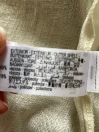Chaleco Zara verde S