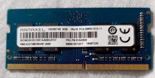 Módulo RAM 4GB DDR4 PC4-2666V