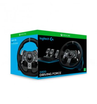 Volante Logitech G920 Gaming + Pedales + Palanca