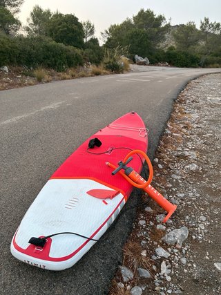 Tabla de paddle surf ITIWIT roja incluye remo
