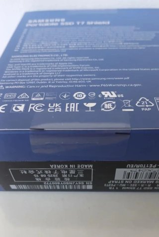 Samsung SSD T7 Shield 1TB Portátil