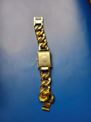 Reloj Gruen Dorado Cuadrado