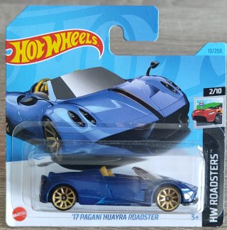 Hot Wheels '17 Pagani Huayra Roadster Azul