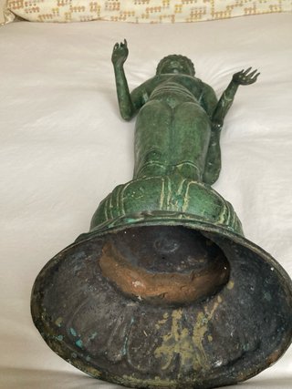 Estatua de Buda de Bronce Antigua