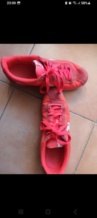 Zapatillas Nike Mujer Talla 39 Rojas