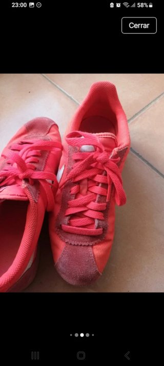 Zapatillas Nike Mujer Talla 39 Rojas