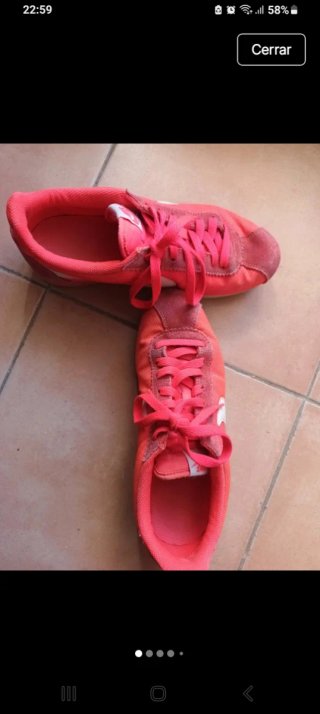 Zapatillas Nike Mujer Talla 39 Rojas