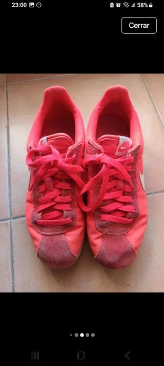 Zapatillas Nike Mujer Talla 39 Rojas