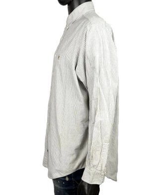 Ralph Lauren Camicia Uomo XL \ 17-35 Cotone Righe