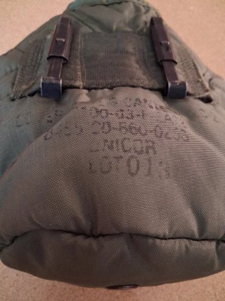 Funda Cantimplora US Verde Militar