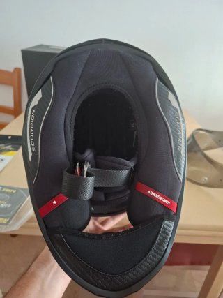 Casco Scorpion Exo R1 Evo Carbon Negro Mate T:XL