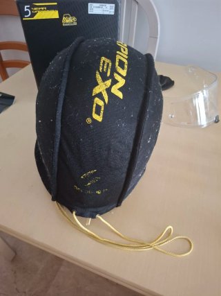 Casco Scorpion Exo R1 Evo Carbon Negro Mate T:XL