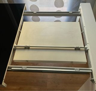 Mesa de salón cristal y madera