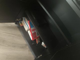 Mueble BRIMNES IKEA Negro