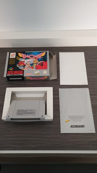 🇪🇸Parodius (Konami) Super Nintendo PAL