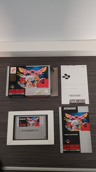🇪🇸Parodius (Konami) Super Nintendo PAL