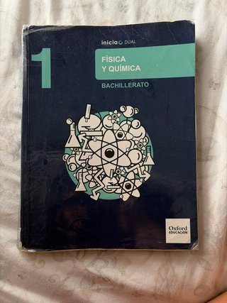 Libro Física y Química 1 bachillerato Oxford