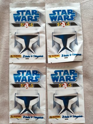 Star Wars Stacks - 4 pacchetti sigillati