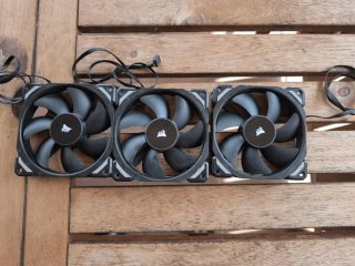 3 Ventiladores Corsair ML120 Pro PWM