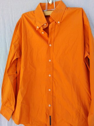 Camisa Sacoor Brothers Naranja