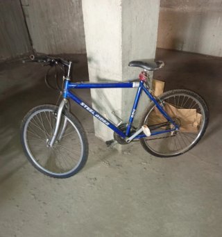 Bicicleta Steel Rider Azul