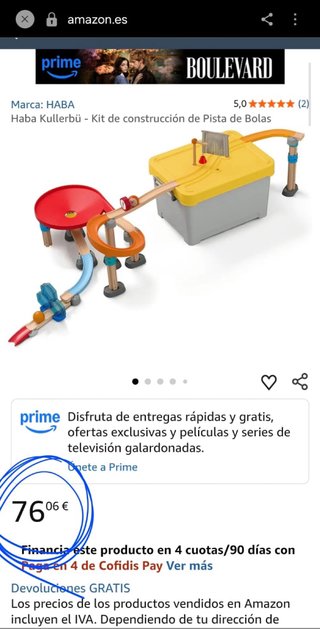 Juego de construcción infantil nuevo