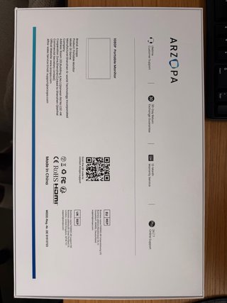Pantalla Portátil Arzopa G1 gamer 15,6 144 hz