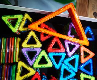 40pz Costruzioni Magnetiche Geometriche