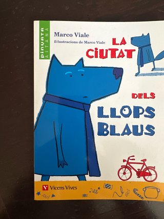 Libro La ciutat dels llops blaus