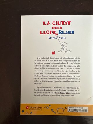 Libro La ciutat dels llops blaus