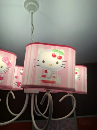 Lámpara infantil Hello Kitty