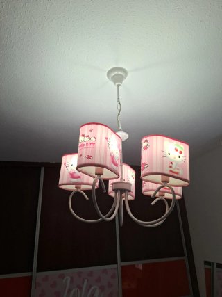 Lámpara infantil Hello Kitty