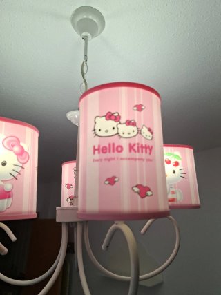 Lámpara infantil Hello Kitty