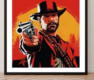 Cuadros posters RED DEAD REDEMPTION 2 en A3