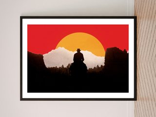 Cuadros posters RED DEAD REDEMPTION 2 en A3