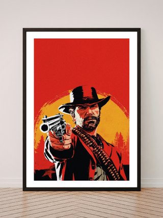 Cuadros posters RED DEAD REDEMPTION 2 en A3