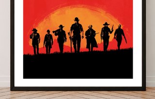Cuadros posters RED DEAD REDEMPTION 2 en A3