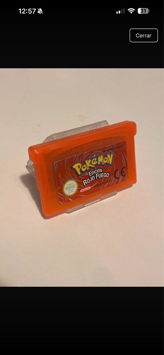 Pokemon Rojo Fuego Edición GBA
