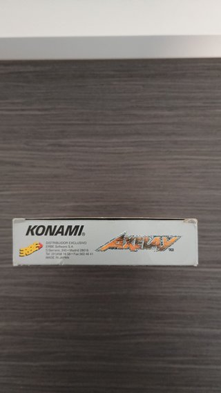 🇪🇸Axelay Konami Super Nintendo PAL
