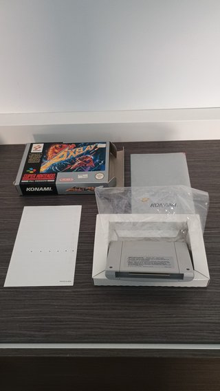 🇪🇸Axelay Konami Super Nintendo PAL