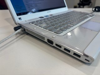 Portátil Sony Vaio Blanca