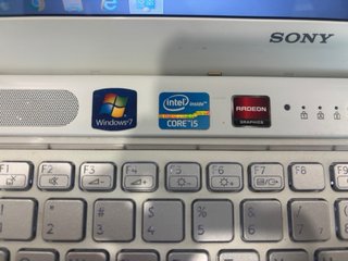 Portátil Sony Vaio Blanca