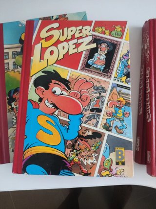 Colección 5 tomos superlopez