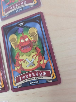 Digimon Cartas Llave Mundo Humano 7/10 1999