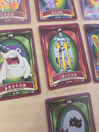 Digimon Cartas Llave Mundo Humano 7/10 1999