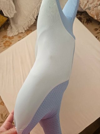 Almohada Antironquidos Azul y Blanca