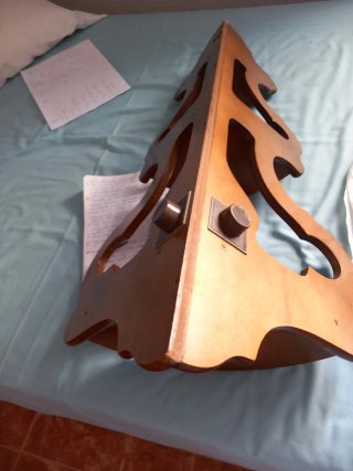 Estantería clásica de esquina de madera NOENVIO